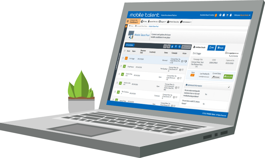 mobile talent acquisition software